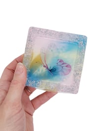 Image 3 of Cotton Candy Butterfly Grinder Tray Set