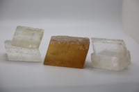 Image 3 of Honey, Clear and Amber Calcite -  The Golden One