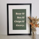 Beer & S-x & Chips & Gravy