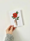 Plantable Seed Card - A Single Rose 