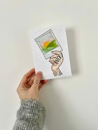 Image 1 of Plantable Seed Card - Watercolour Polaroid