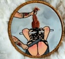 Image 2 of "Impact Play" 3-D Erotic Embroidery Art 