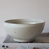 Black clay bowl, Thrown bowl, Breakfast stoneware bowl, Ceramic handmade bowl 