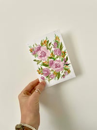 Image 1 of Plantable Seed Card - Watercolour Flowers