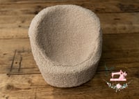 Image 1 of CHAIR + COVER Beige lamb 