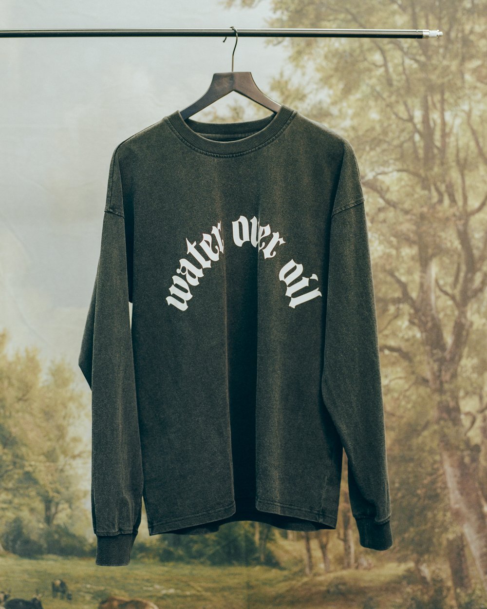 Water Over Oil long sleeve tee