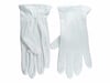  Gloves-Usher Solid White Cotton-Small  