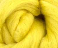 Image 2 of Catkin - Yellow Merino Combed Top - 100 grams (3.5 oz)