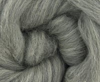 Image 2 of Natural Grey Merino Combed Top 4 oz - ON SALE