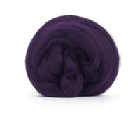 Image 1 of Aubergine Corriedale Combed Top - 4 ounces ON SALE