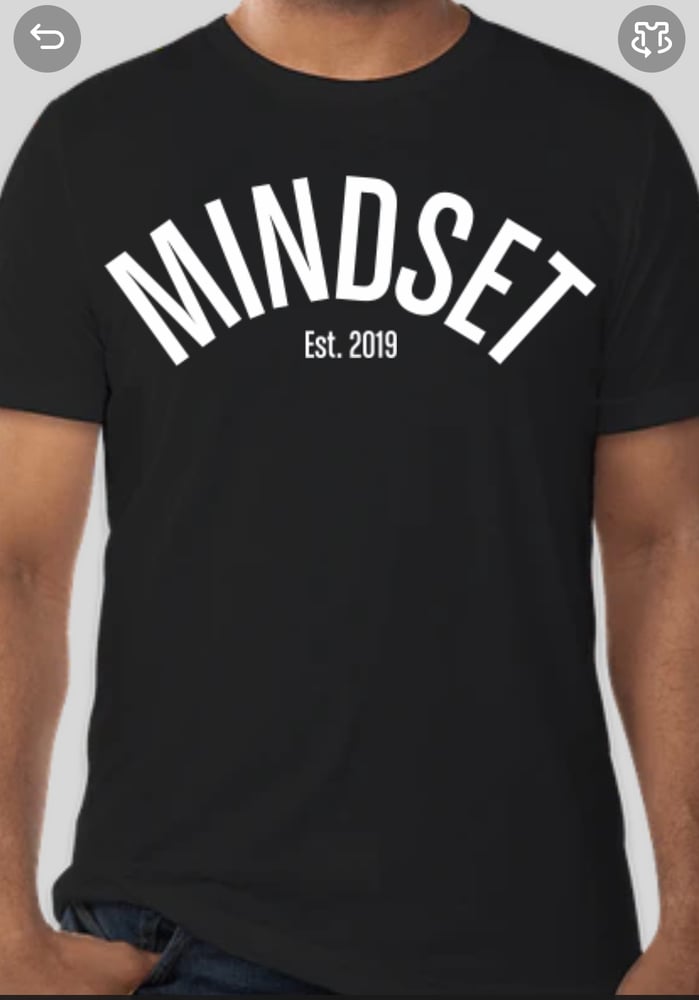 Image of Horizon logo black/white Tri-blend T-shirt