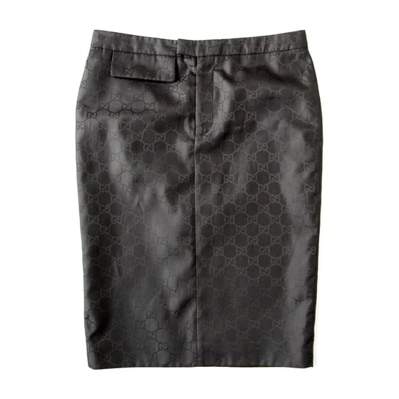 Image of Gucci by Tom Ford 1998 Guccissima Monogram Skirt