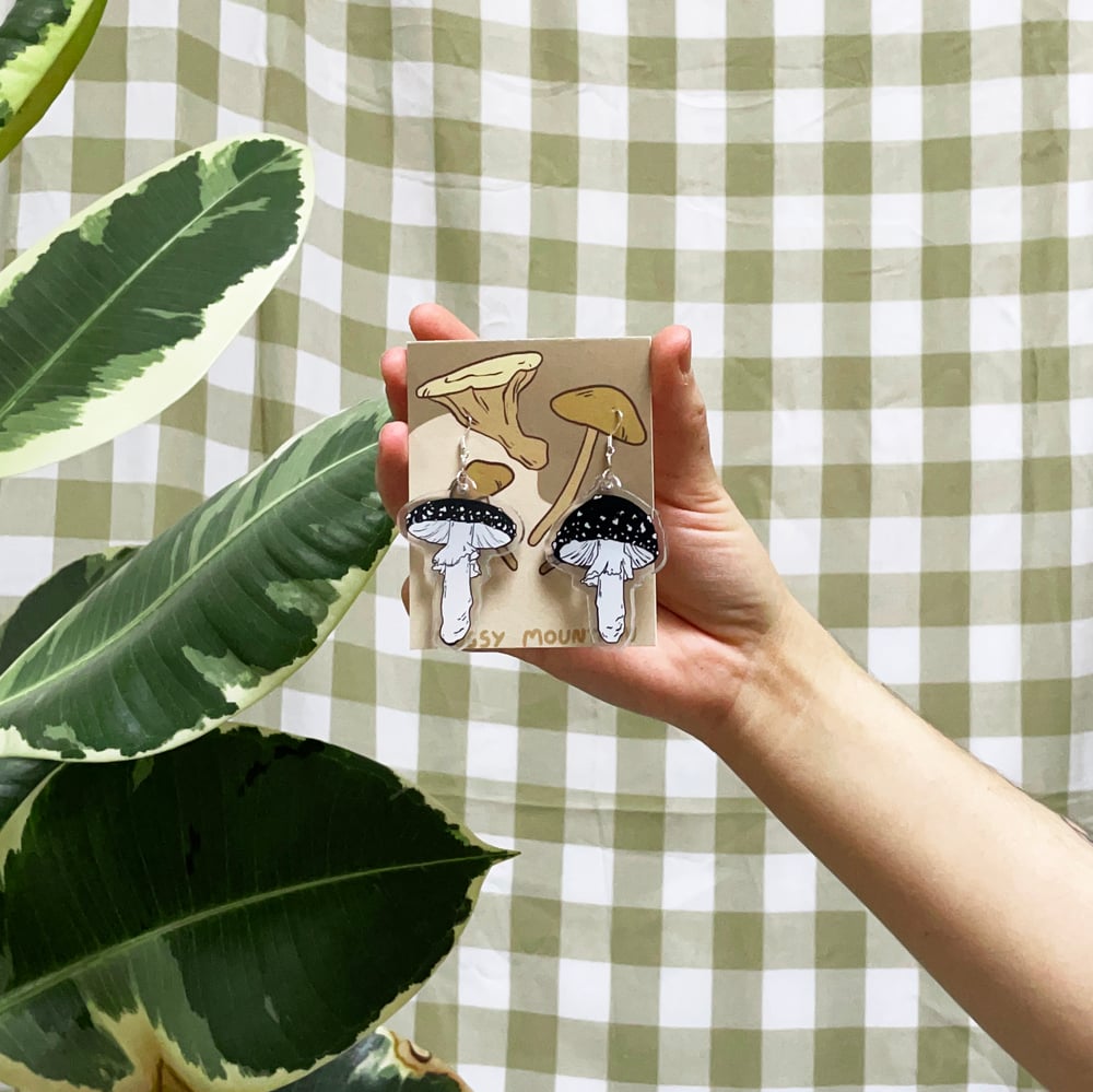 Mushroom Earrings