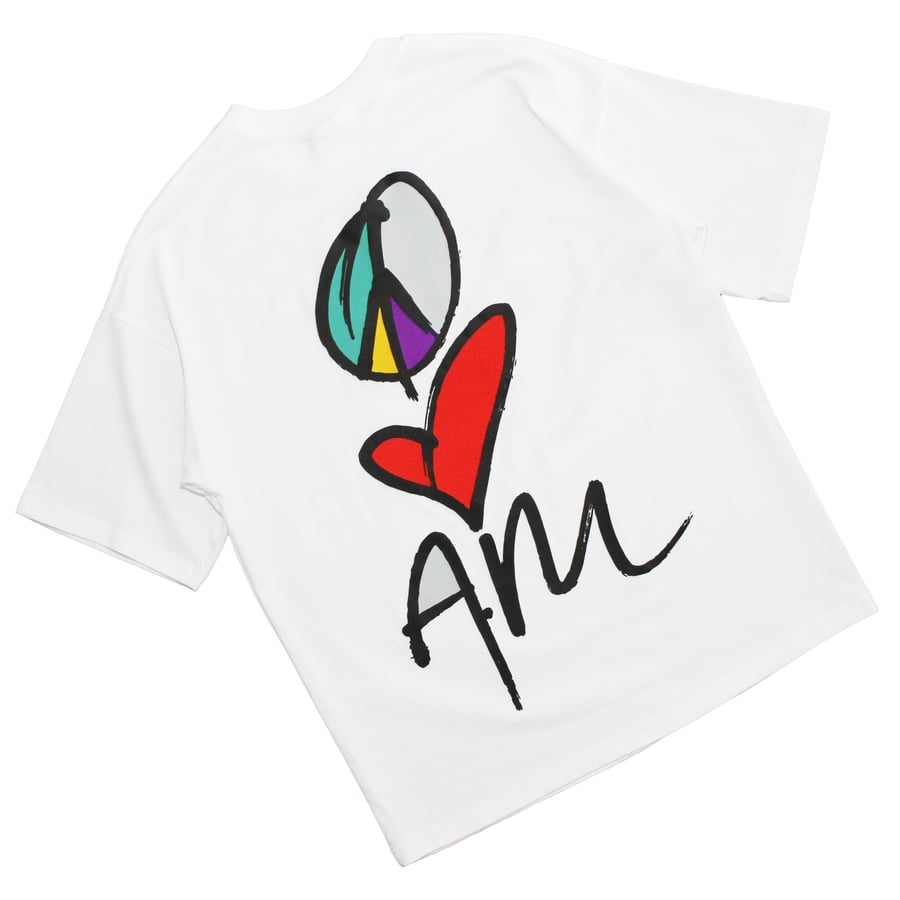 Image of Peace, Love, AM Tee