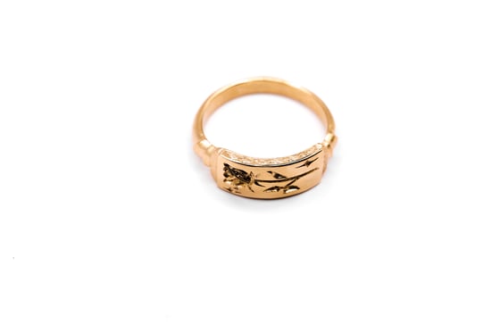 Image of Deep Cut Rose Ring