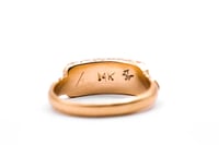 Image 3 of Deep Cut Rose Ring 