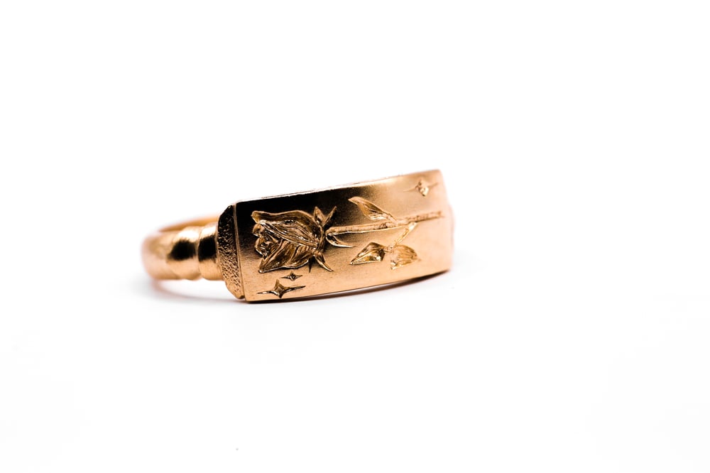 Image of Deep Cut Rose Ring 