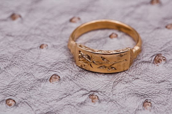 Image of Deep Cut Rose Ring 