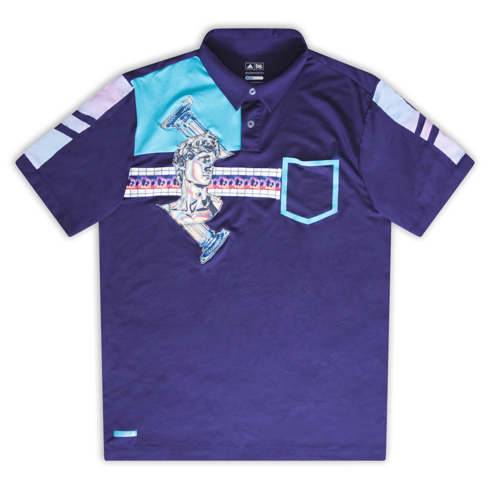 CHROMED DAVID POLO TEE