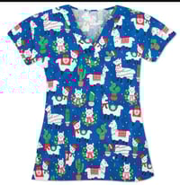 Image 3 of CHRISTMAS SCRUB TOPS