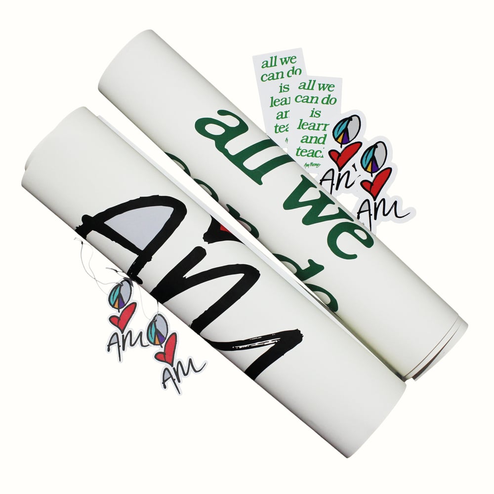 Image of Peace, Love, AM Poster Pack