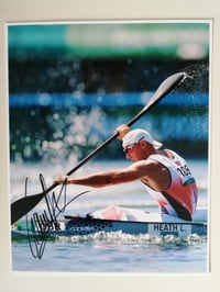 Image 1 of Olympian Canoeist Liam Heath Signed 10x8