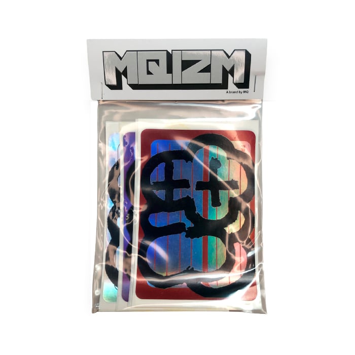 MQ - holographic eggshell sticker pack