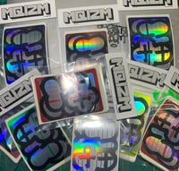 Image 3 of MQ - holographic eggshell sticker pack