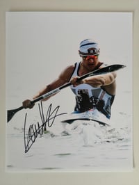 Image 1 of Olympic Winner Liam Heath Signed 10x8