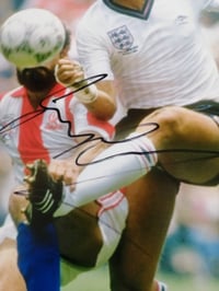 Image 2 of Football Legend Gary Lineker Signed 10x8