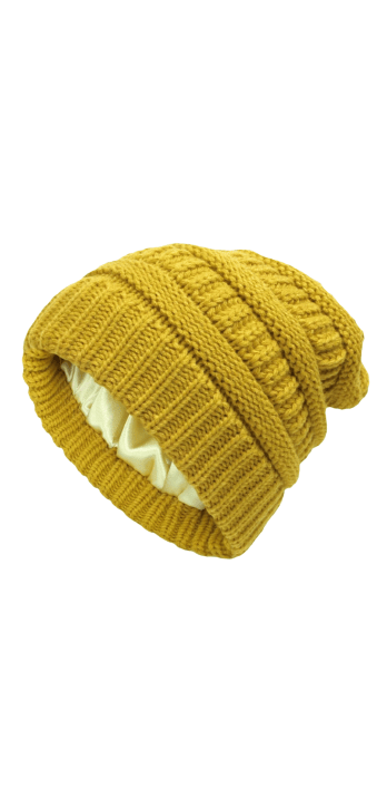 Silk Satin lined wool hats