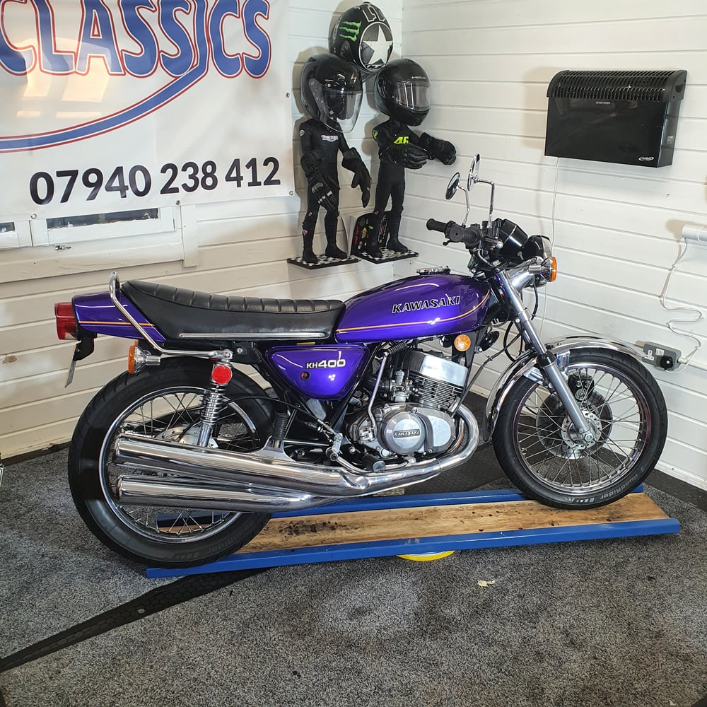 Kawasaki kh400 triple 1977