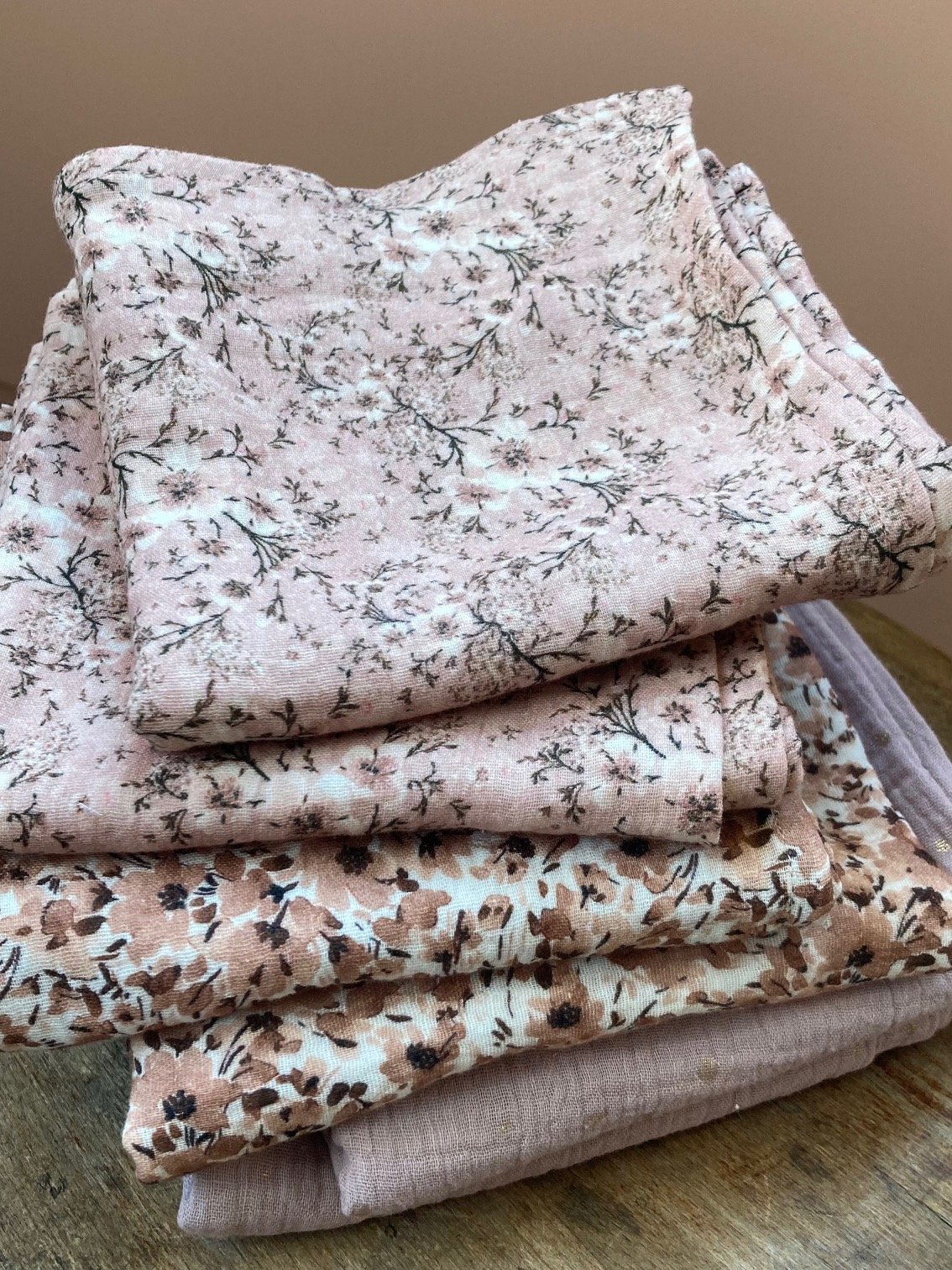Scarf- Autumn flowers