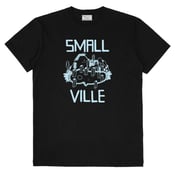 Image of Smallville Logo T-Shirt - black / light blue