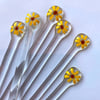 Sunflower Swizzle Sticks