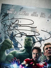 Image 2 of Avengers Stellan Skarsgård Signed 12x8