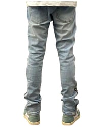 Image 3 of Snap Button x Zipper Blue Jean 