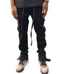 Image 1 of Snap Buttons Black Jean 