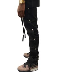 Image 2 of Snap Buttons Black Jean 