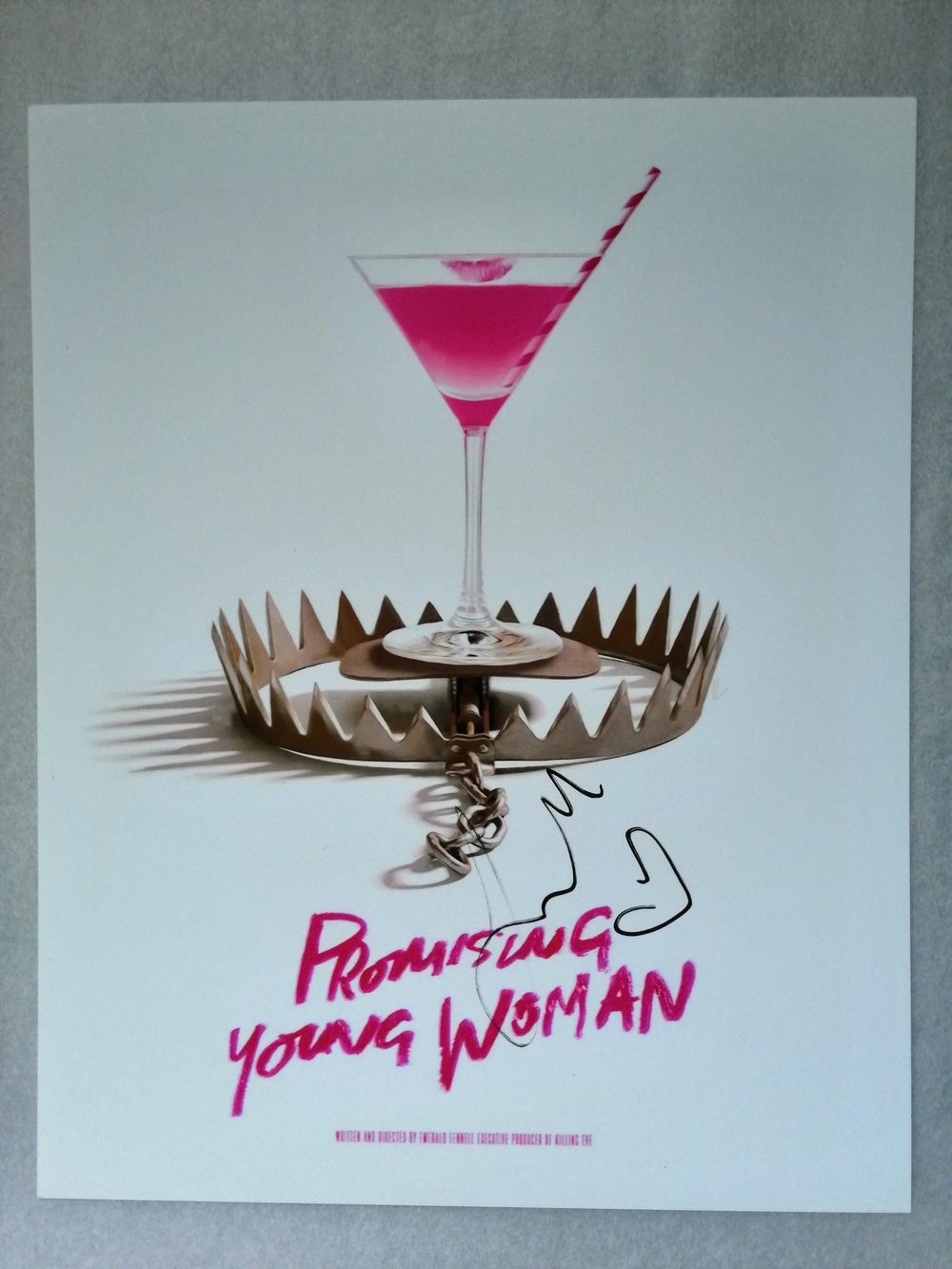Emerald Fennell Signed Promising Young Woman 10x8