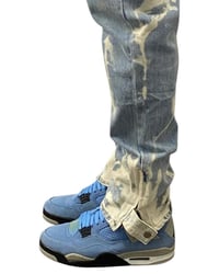 Image 2 of Bleached Baggy Blue Jean 