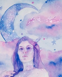 Image 2 of Self Love Watercolor Painting