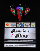 Image of Bonnie's Bling Hearts With a Message