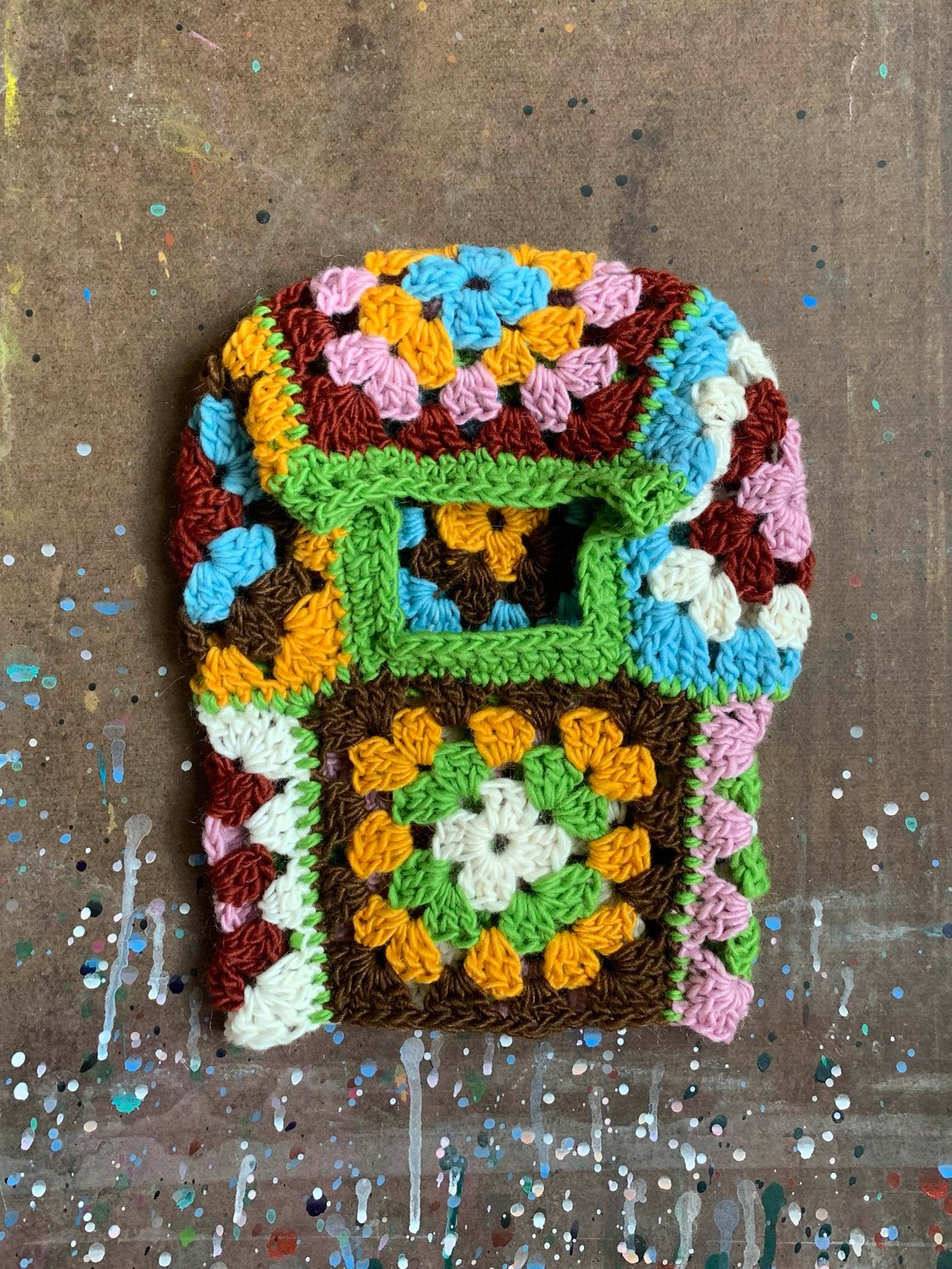 Image of Granny Square Balaclava - Small