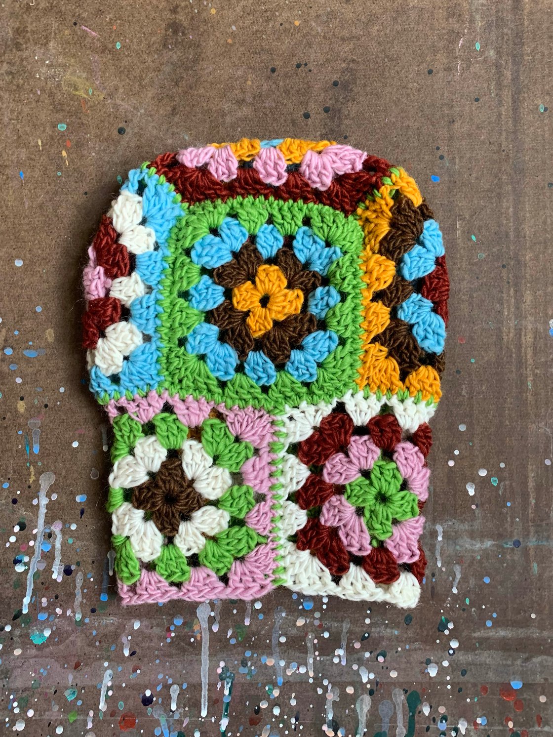 Image of Granny Square Balaclava - Small