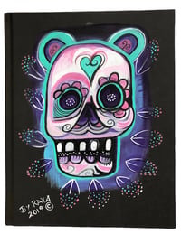 Black Skull Head Sketchbook