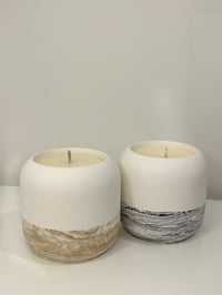 Image 2 of Marble Effect Potted Candle 