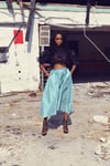 Teal Tea Time Skirt