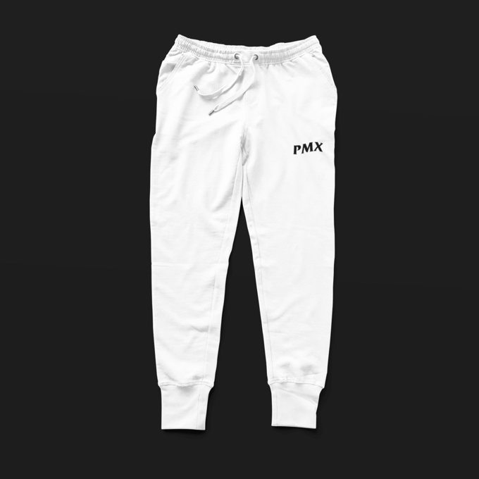 Image of MEN WHITE "PANDEMIC" SWEATPANTS