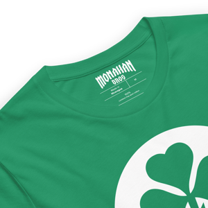 Image of Shamrock Lightning Bolt Circle Green T-Shirt